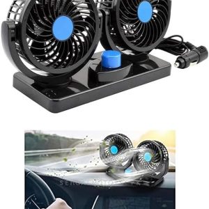 مروحة سيارة مزدوجة الرأس