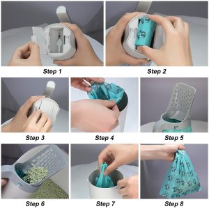 اداة لفرز فضلات الحيوانات