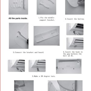 موزع هواء التكييف متعدد الطبقات ينقي الهواء